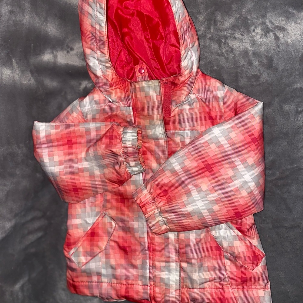 Cherokee Pink Plaid Jacket